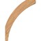 Ekena Millwork 5 1/2"W x 24"D x 32"H Thorton Smooth Knee Brace, Western Red Cedar BRC06X24X32THR00SWR - alternate 4
